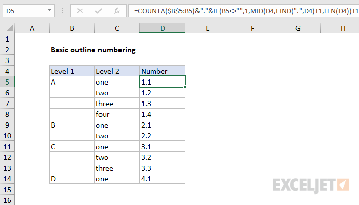 How To Setup Auto Numbering In Excel